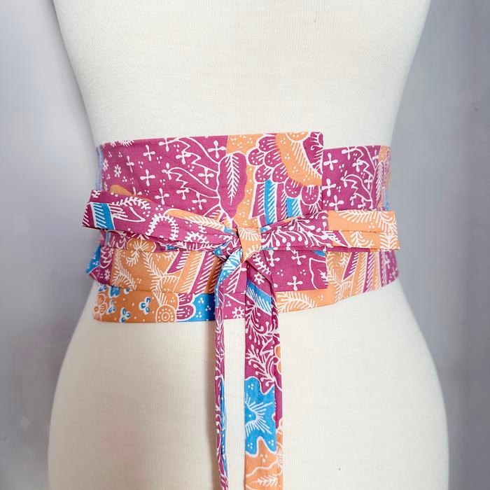 IVY Obi (Belt/Sabuk) Batik Hong Skouwit in Pink