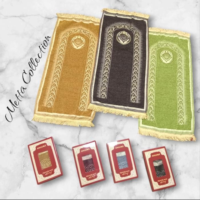 Sajadah Midi Turki ACDC Tipis Lembut Kemasan Box Angora Premium