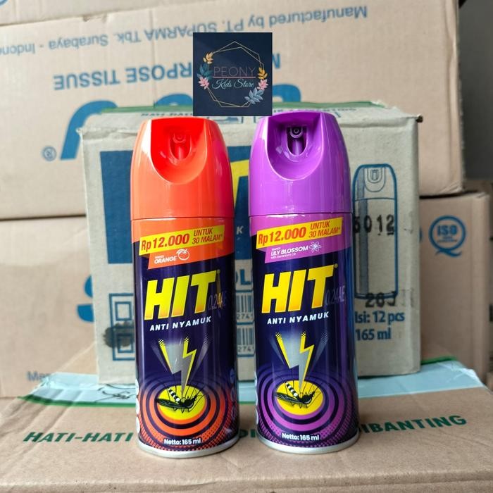 HIT AEROSOL ANTI NYAMUK 150ML/obat nyamuk semprot 150 ml/obat nyamuk ampuh