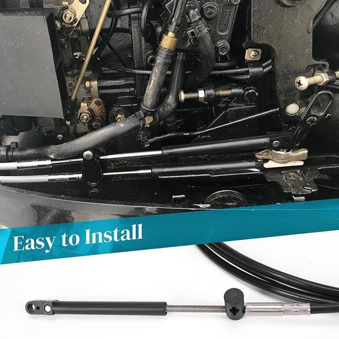 SALE SUKU CADANG MESIN TEMPEL / CABLE GAS 6B4-26301-00 / SPUL YAMAHA 15PK