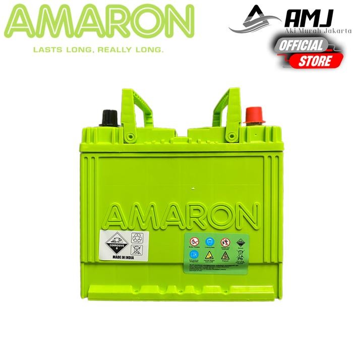 Amaron GO Aki Mobil Mitsubishi Outlander 55D23L - 60Ah Aki Kering