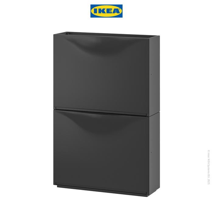 IKEA TRONES Kabinet / Tempat Sepatu Serbaguna 52x18x39 cm Isi 2pcs