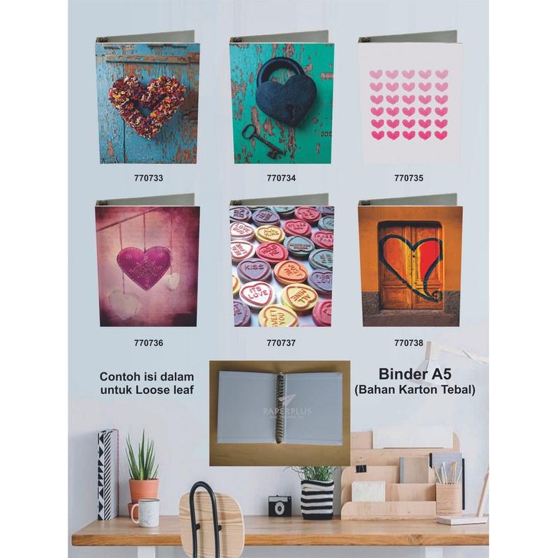 

Binder A5 / Binder Note A5 / Love_25