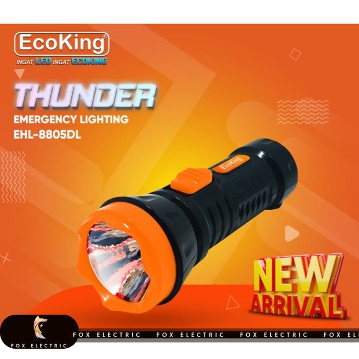 Senter Ecoking 10pcs senter 1w LED ETH-8805DL