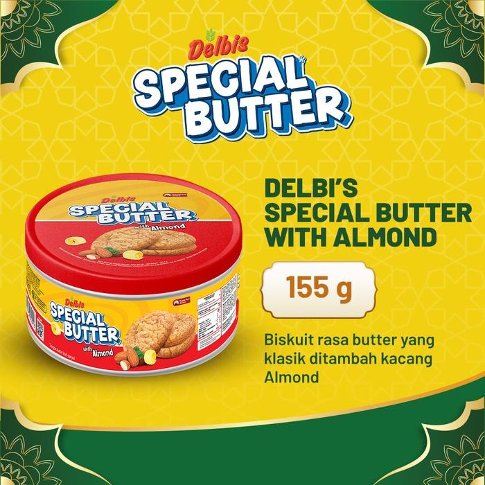 

DELBI'S SPECIAL BUTTER WITH ALMOND (FESTIVE)