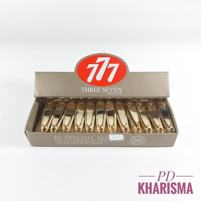 Pilihan- Gunting Kuku 777 Korea Kecil Gold / Emas
