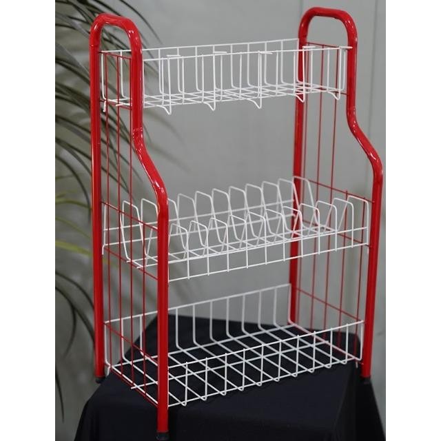 Pilihan- Rak Piring 3 Susun Rpl 03 Al / Rak Piring 3 Susun / Rak Dapur 3 Susun / Rak Serbaguna