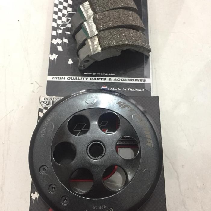Kampas Ganda Karbon Set Mangkok Ganda Gf Racing Mio Fino
