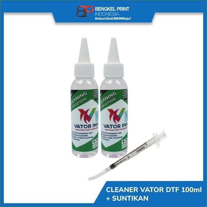 

OJ Cleaner Vator DTF 100ml + Suntikan