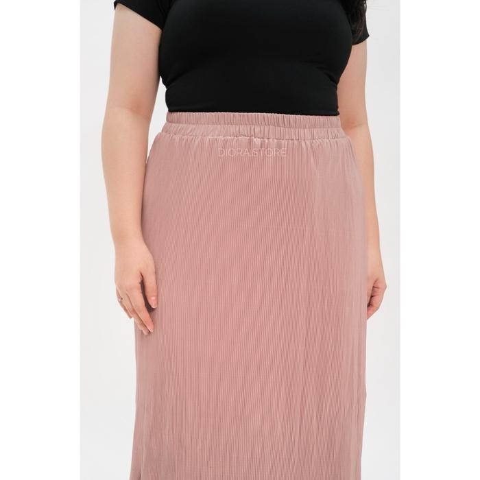 mul DIORA Rok Plisket Lidi Cabang Super Jumbo / Rok Premium / Rok Plisket / Rok Super Jumbo /