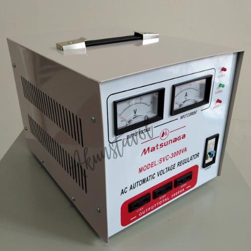 Spesial Stavolt Matsunaga Svc-3000Va - Stabilizer Listrik Matsunaga 3000 Terlariss 