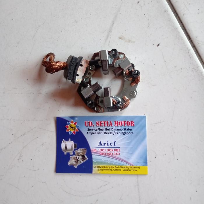 Unik Honder Carbon Brush Dinamo Starter Innova Fortuner Vrz Hilux Revo Terlariss 