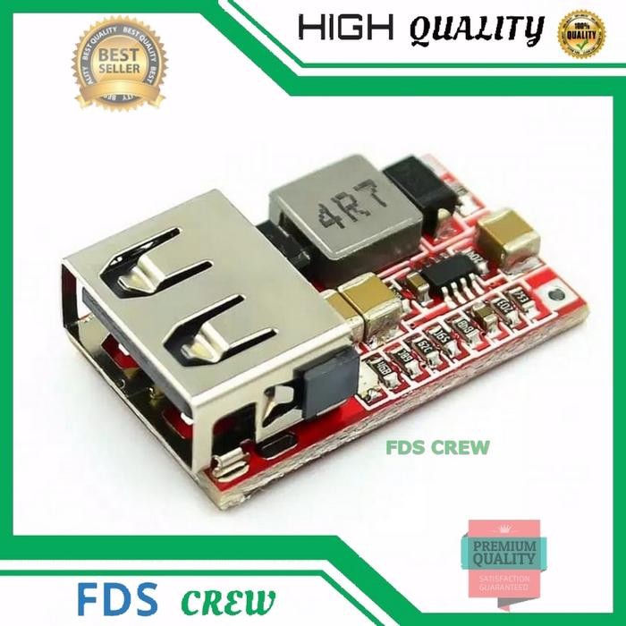 OJ MODUL CHARGER HP Dari Aki 12V-24V To 5V 3A