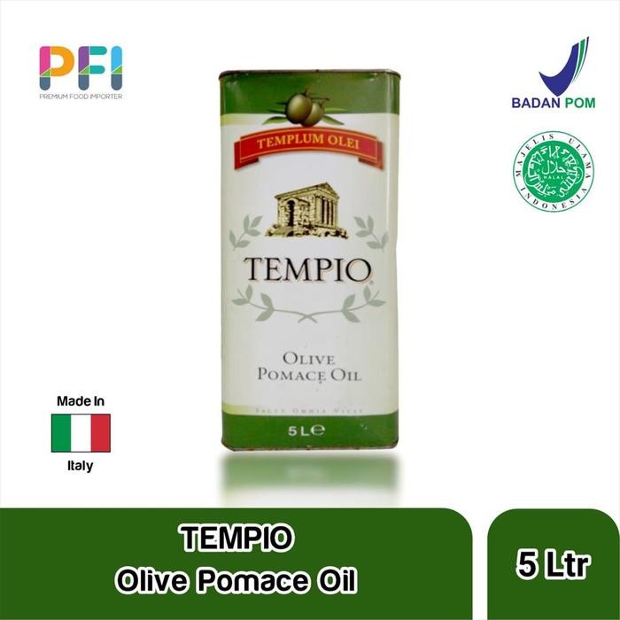 

ASLI Minyak Zaitun Pomace Olive Oil Italy IL TEMPIO 5 Liter - Italy READY STOCK
