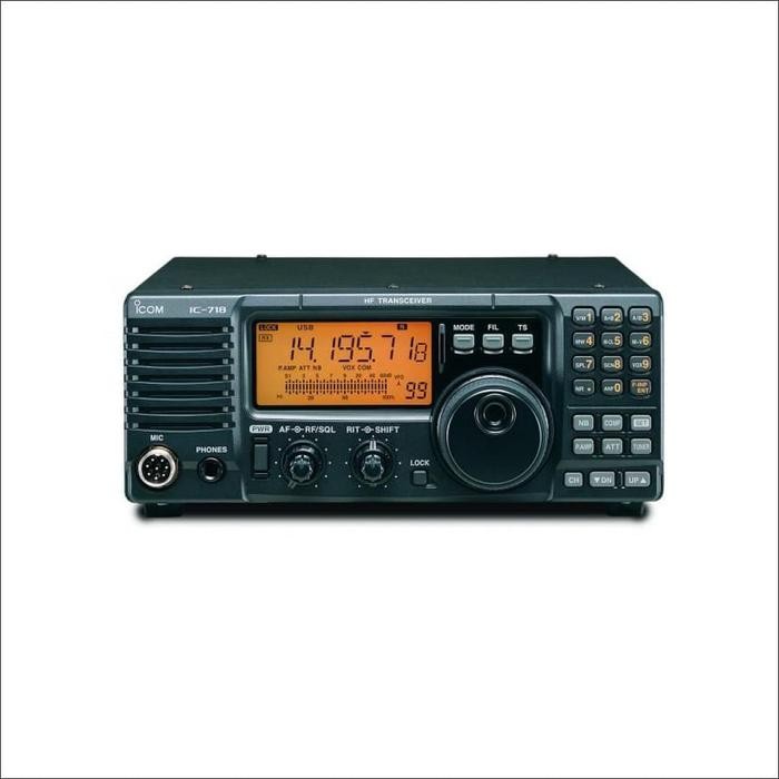 Ready Icom IC-718 HF All Band Transceiver Rig SSB