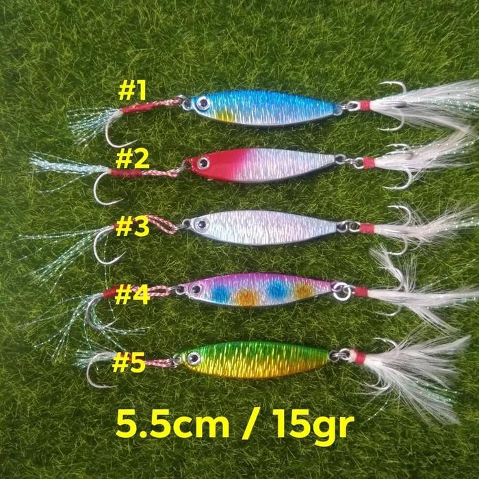 PJS UMPAN MICRO JIGGING METAL JIG 15g