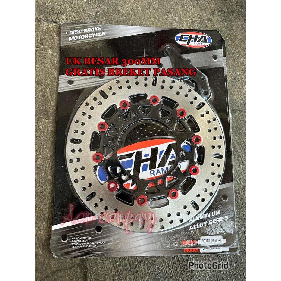 Unik Piringan Cakram Lebar 300Mm Tiger Lama / Verza / Cb150R / Megapro Terlariss 