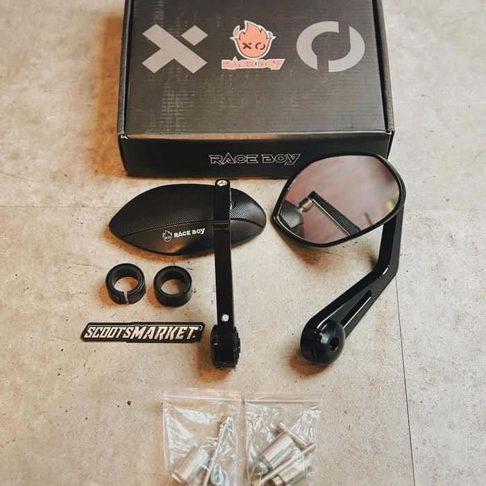 Spion Raceboy Jalu Oval Model Zelioni Full Cnc Vespa Sprint Primavera