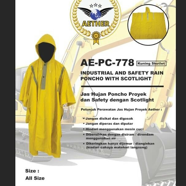 Jas hujan Proyek Ponco AETHER