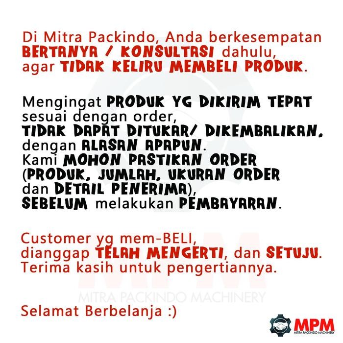 PITA HAND SEALER/IMPULSE SEALER UKURAN 40CM