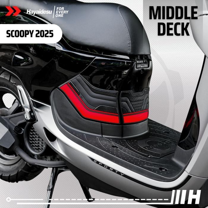 Hayaidesu Scoopy 2025 Body Protector MIDDLE DECK Cover