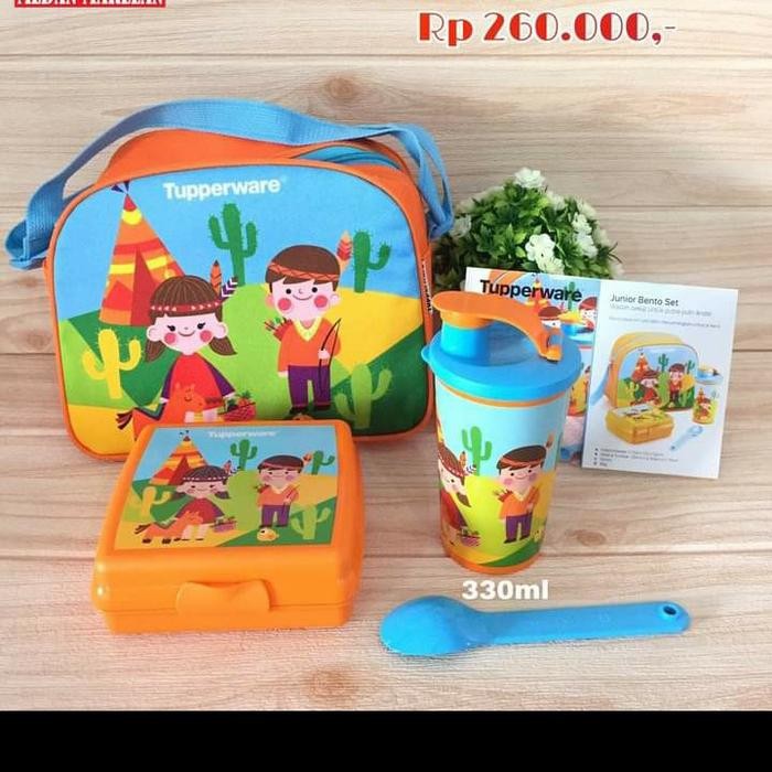 Terlaris lunch box set tupperware//gelas tupperware