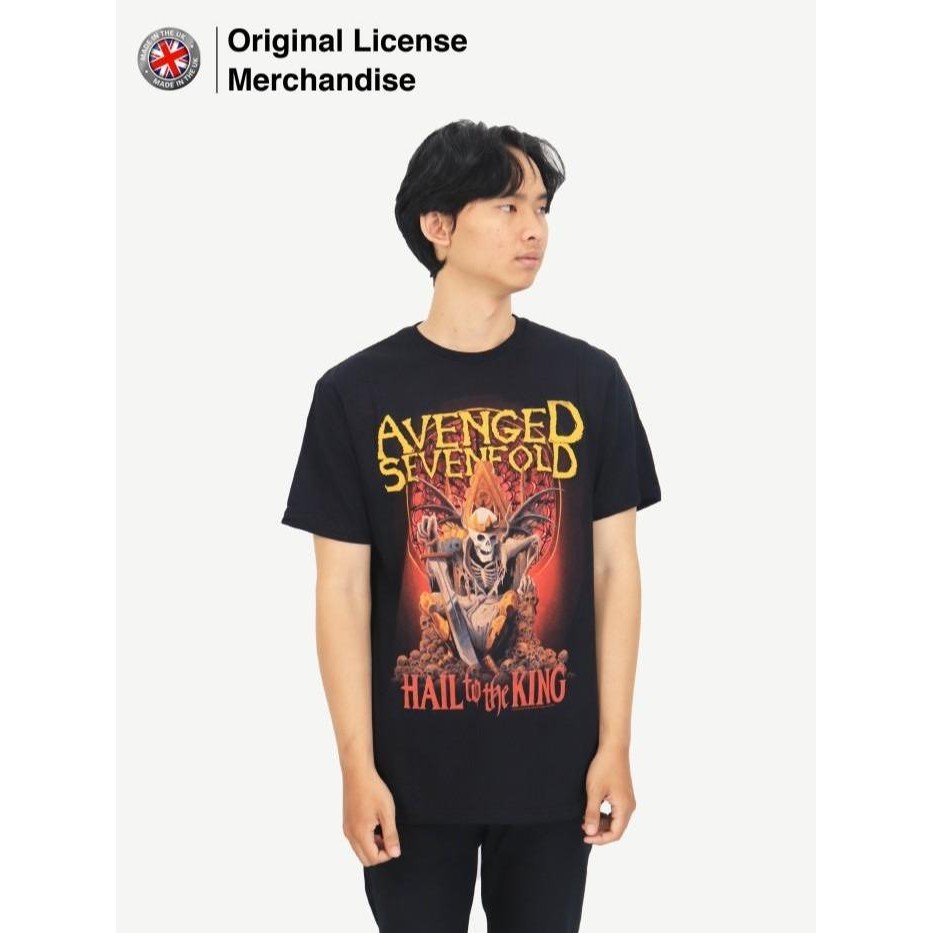 Kaos Baju Tshirt Musik Metal AVENGED SEVENFOLD Original New Day Rises best seller