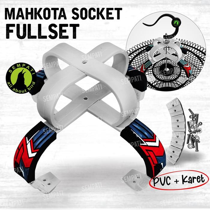 ces0- Sempati Mahkota Sangkar Murai Socket Soket Racing Pro Cakram Mahkota Gantungan Sangkar