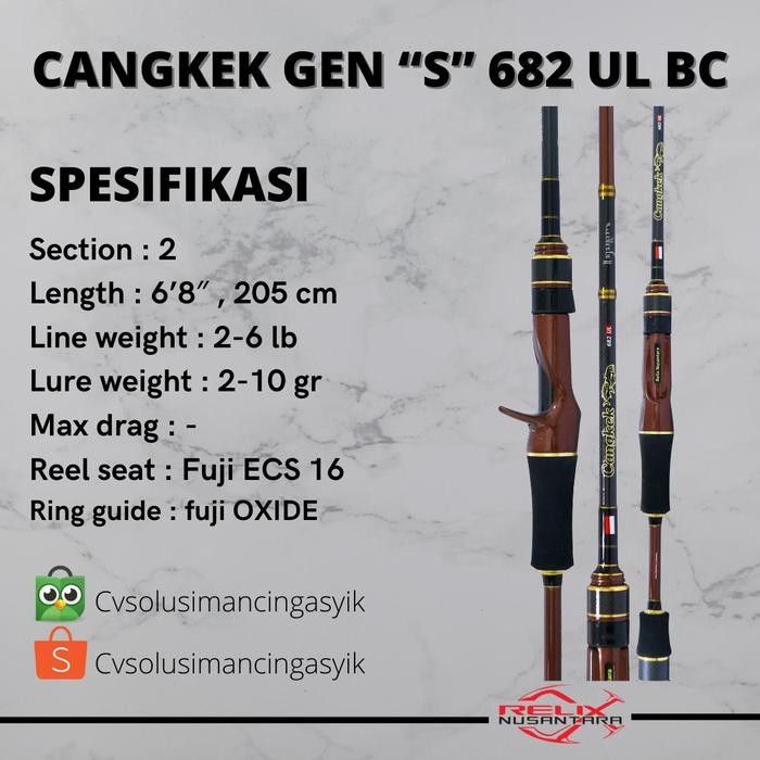 Ready Relix Nusantara Cangkek 682 BC Gen S