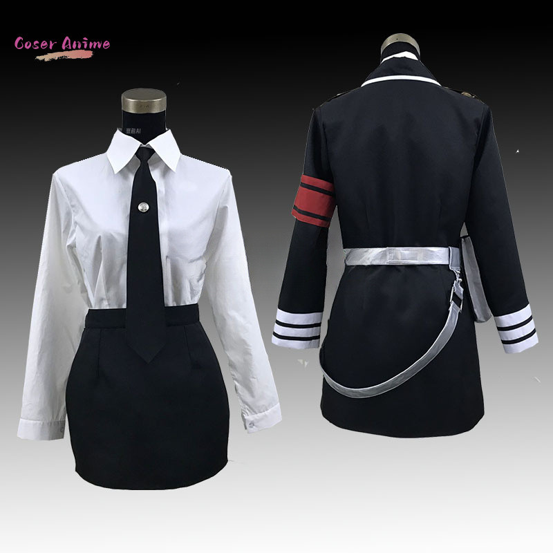 GAME GIRLS FRONTLINE MP40 COSPLAY COSTUME UNIFORM HALLOWEEN CARNIVAL PARTY CHRISTMAS PLAY ROLE