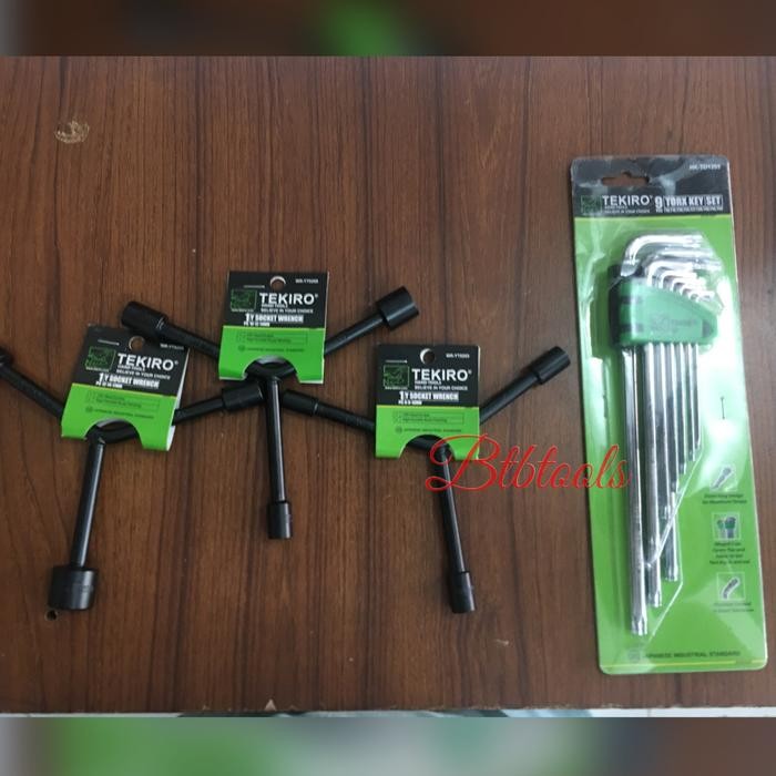 Kunci L Bintang Kunci Y 8-9-10 10-12-14 ,12-14-17 Bonus Kunci T Random