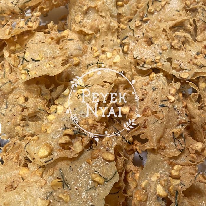 JAJANAJA- Peyek Nyai - Rempeyek Kacang Mede (Toples 5L) Xl