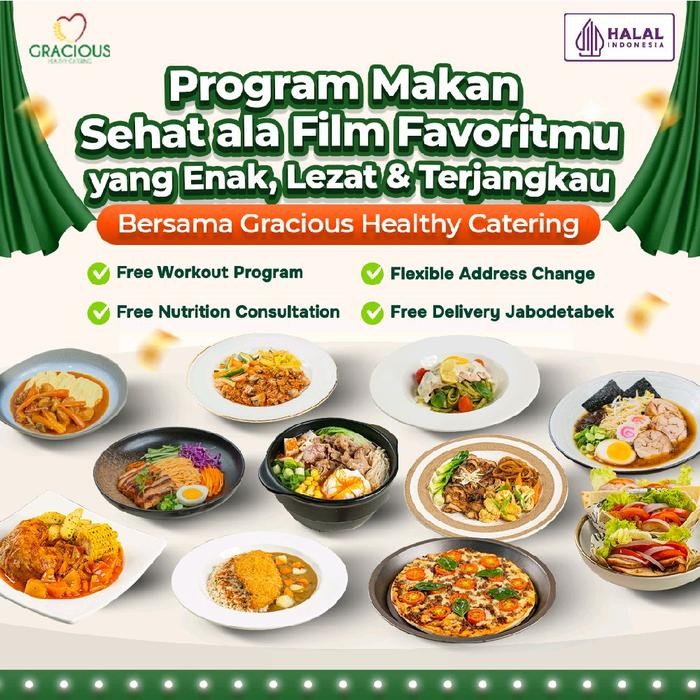 Kirim&siapmakan- Katering Program Diet Lunch + Dinner Monthly