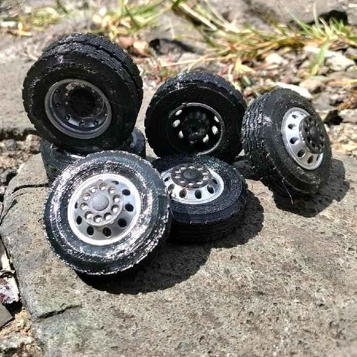 MINIATUR BAN TRONTON VELG RESIN