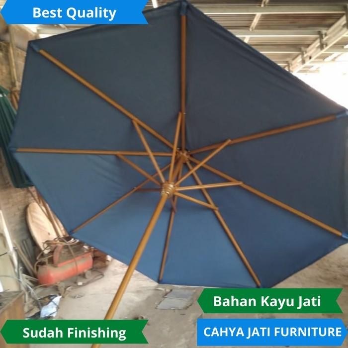 Tenda Payung Taman Cafe Outdoor Tenda Atap Waterproff Kain Suntech