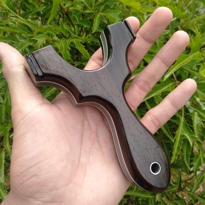 q9v5- Ketapel Casso Ttf Slingshot Core Thermoplastic Kayu Sonokeling