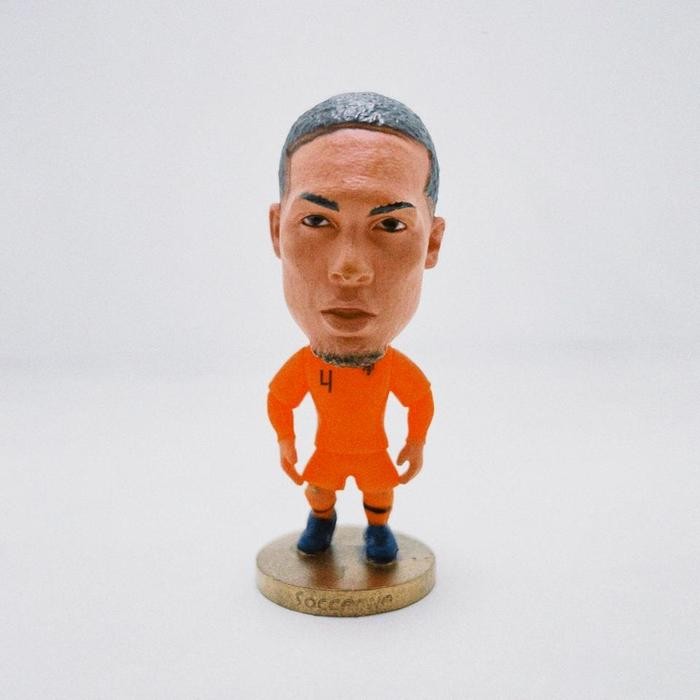 q9v5- Action Figure Virgil Van Dijk Netherland National Team 2023 Soccerwe