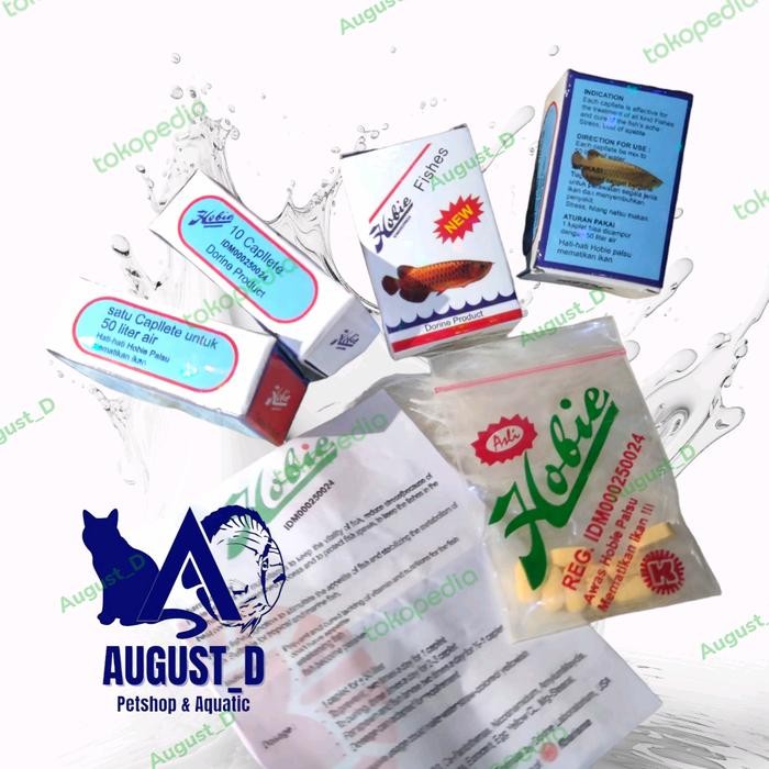 PetShoPq- Hobie Fishes Original Asli . Pil Hobies Original Arowana