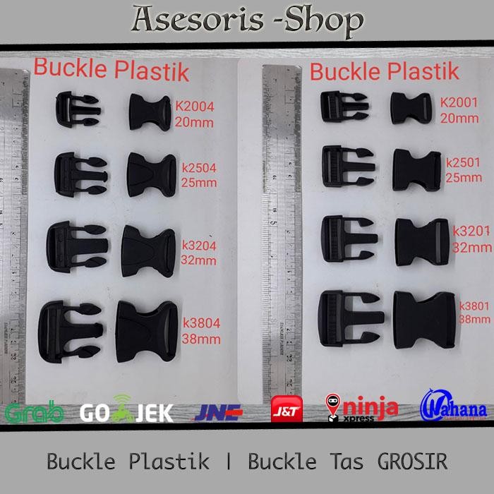 Sale Buckle Plastik Buckle Tas Buckle Tas Sodok Hitam Grosir
