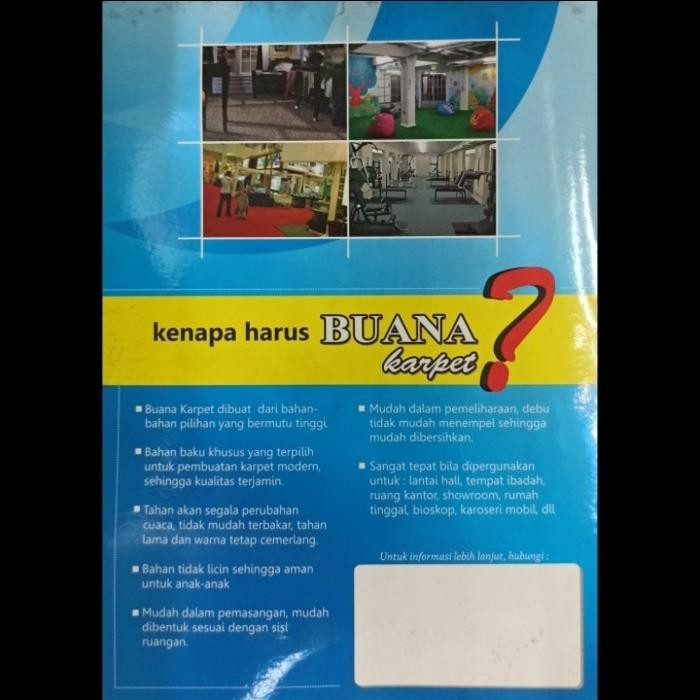 Karpet Bludru Beludru/Karpet Wol Buana 1 Roll Isi 30 Meter Best Seller