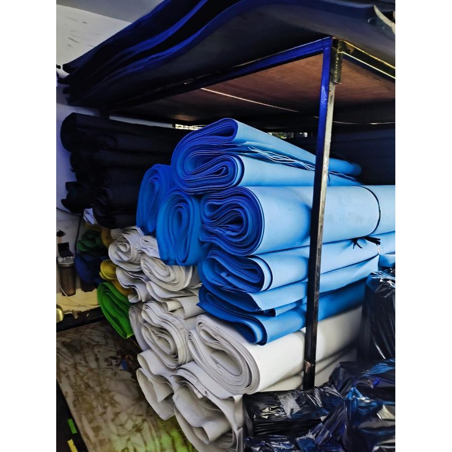 fcvvi- Spon 2 Mm Karet Ati Eva Sponge Lembaran Hitam Tebal 2 Mm