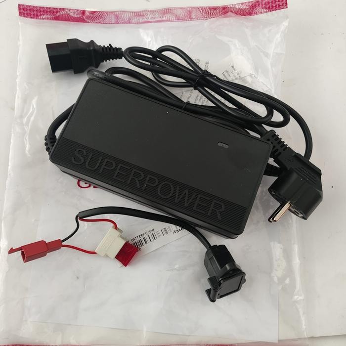 CHARGER SEPEDA LISTRIK VIAR AKASHA1 RE3 VRLA 48 V 20 AH