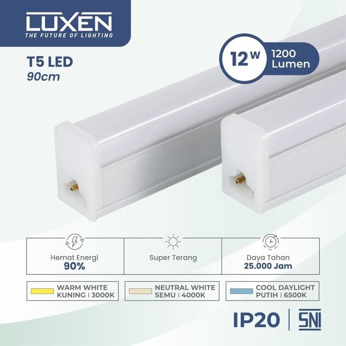 Terlaris Luxen LED Tube Light T5 12 Watt SALE
