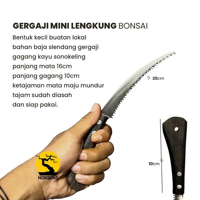 InstanMohonChat- Gergaji Mini Bonsai Super Tajam Siap Pakai Gergaji Mini Bonsai Super Quality