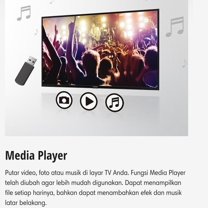 tvj7- Panasonic Th32H410G - Tv Led 32 Inch Digital Tv Ips Panel Th 32H400G