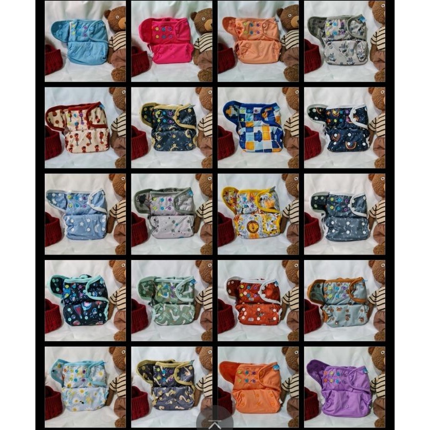 ot2q- Popok Cuci Ulang Sobi Overnight Tahan Semalaman Os 3-15Kg Clodi Coveria Mudah Di Cuci