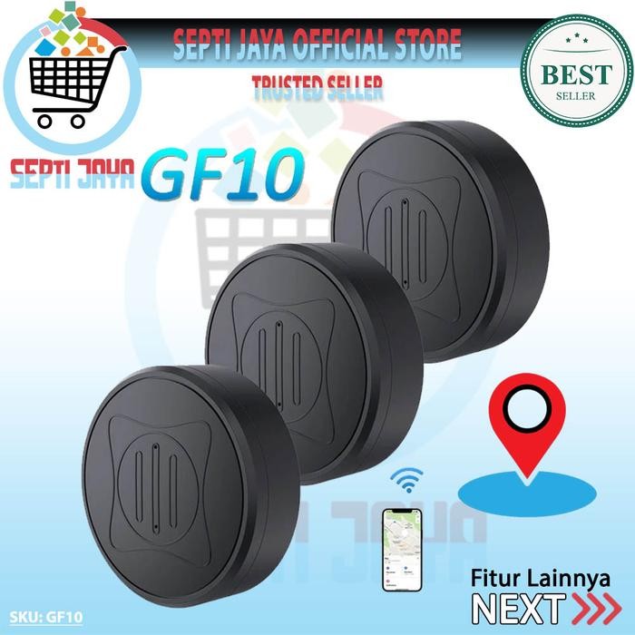 JaminMutu- Gf10 Mini Gps Smart Tracker Pelacak Lokasi Tracking Location Dan Rekam Suara Real Time