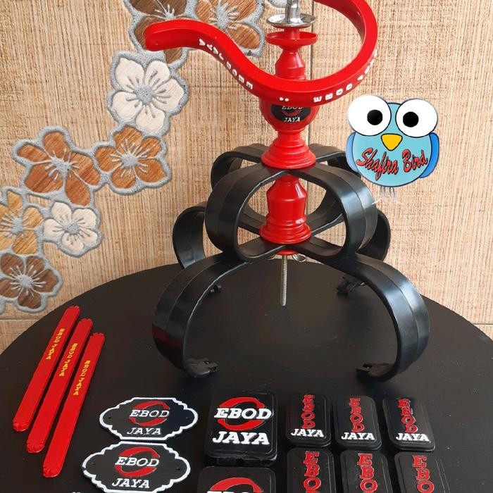 DISKON Ebod Jaya Fullset Variasi / Asess , emblem , , Sangkar Murai ebod jaya - Mahkota standar