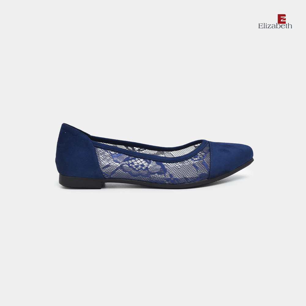 Elizabeth Shoes - Sepatu Wanita | Flat Brokat 0678-0257