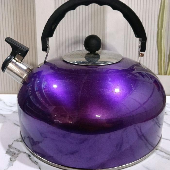 Teko Rijek 4Liter Mewah Dengan Desain Ergonomis Dan Stainless Steel Tahan Karat Untuk Kebutuhan Anda